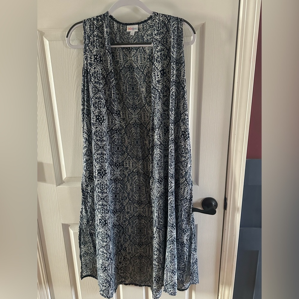 LuLaRoe Joy Vest Size Medium